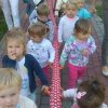 Pierwszy spacer w grupie Smerfy